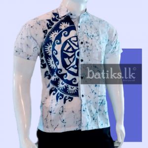 Functional Professional Shirt in Blue And White