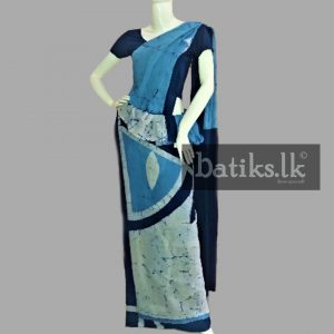 Exclusive Professional Osari in Light Blue