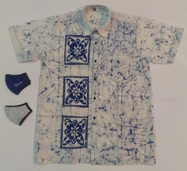 Batiks Light Blue Shirt